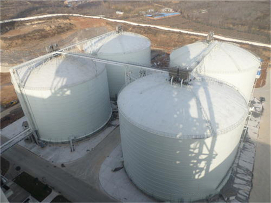 武汉5000吨立式粉煤灰储存罐